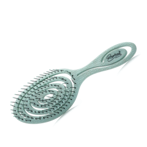 فرشاة الشعر ضد التساقط (اللون الأخضر الليموني)